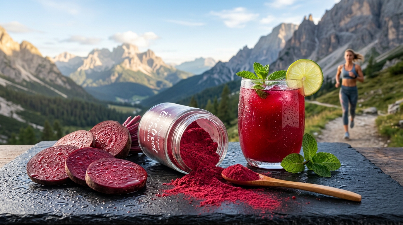 Beetroot & Berry Stamina Smoothie (Using Beetroot Powder)