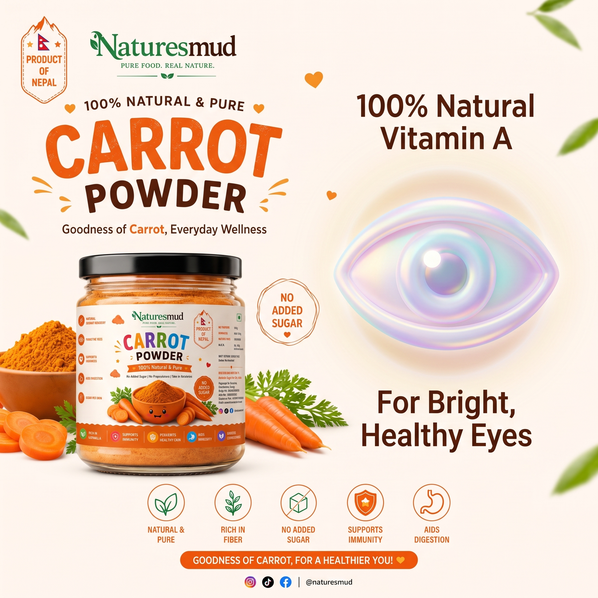 Carrot Powder - Perspective View 4