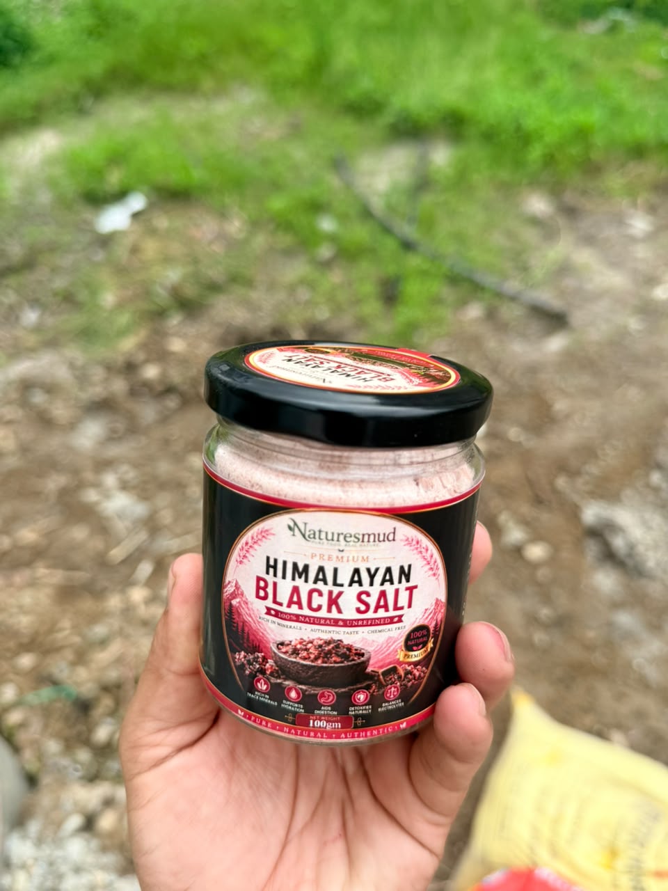 Himalayan Black Salt (Bire Noon) alternate view