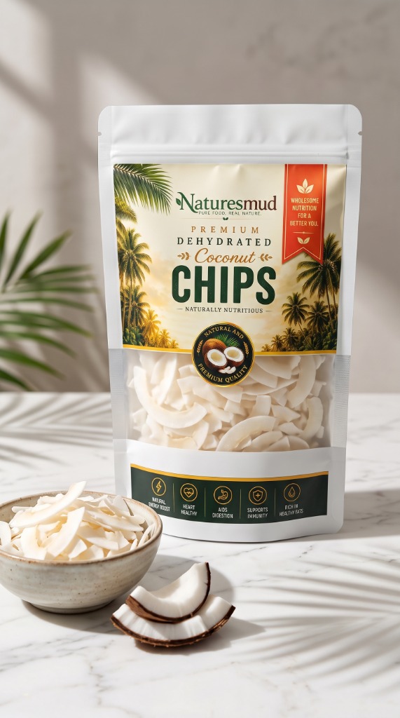 Dehydrated Coconut Chips