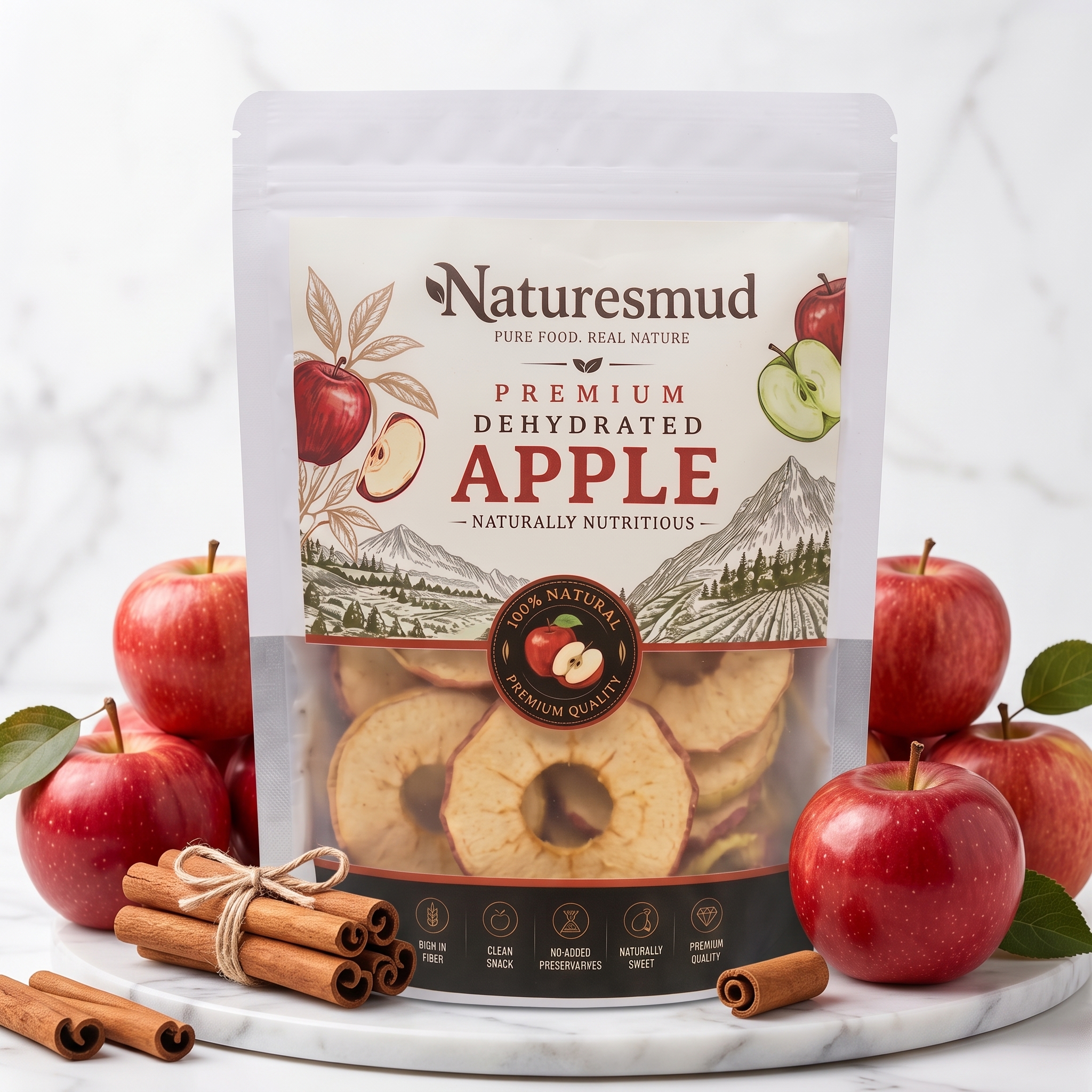 Dehydrated Apple alternate view