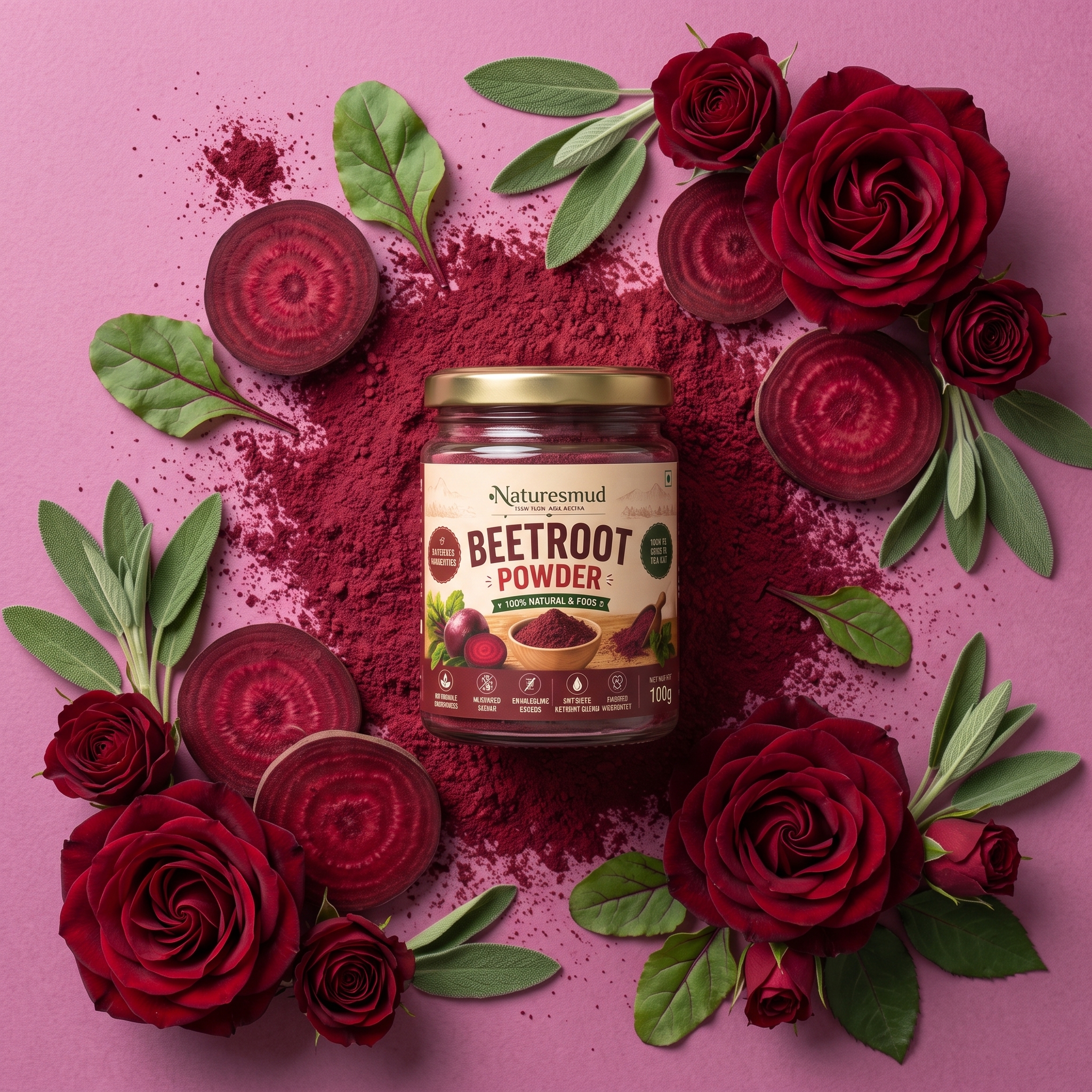 Beetroot Powder - Official Product Poster
