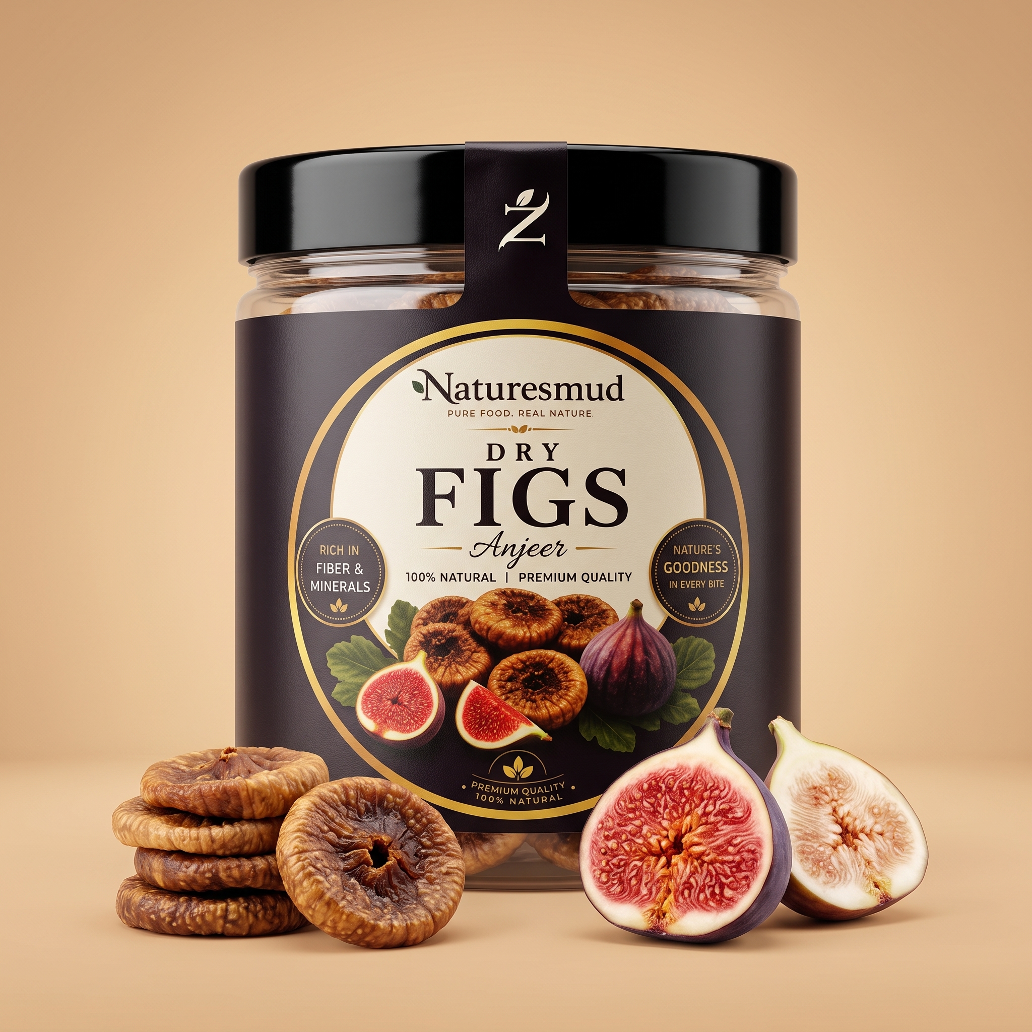 Dry Figs (Anjeer) - Official Product Poster